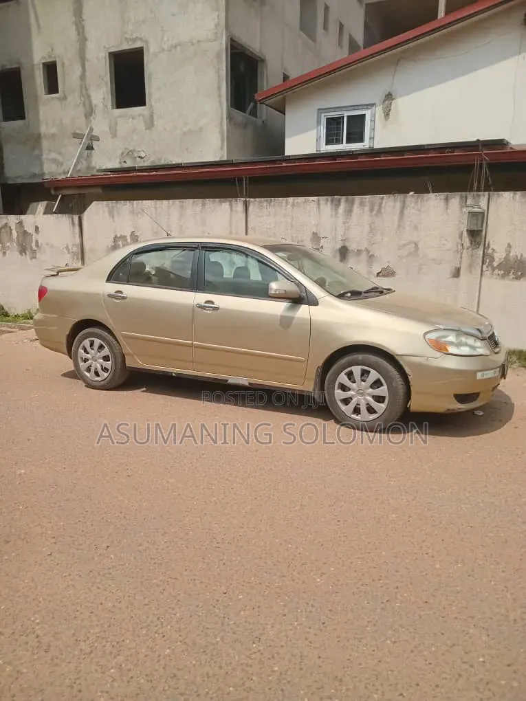 Toyota Corolla S 2005 Gold