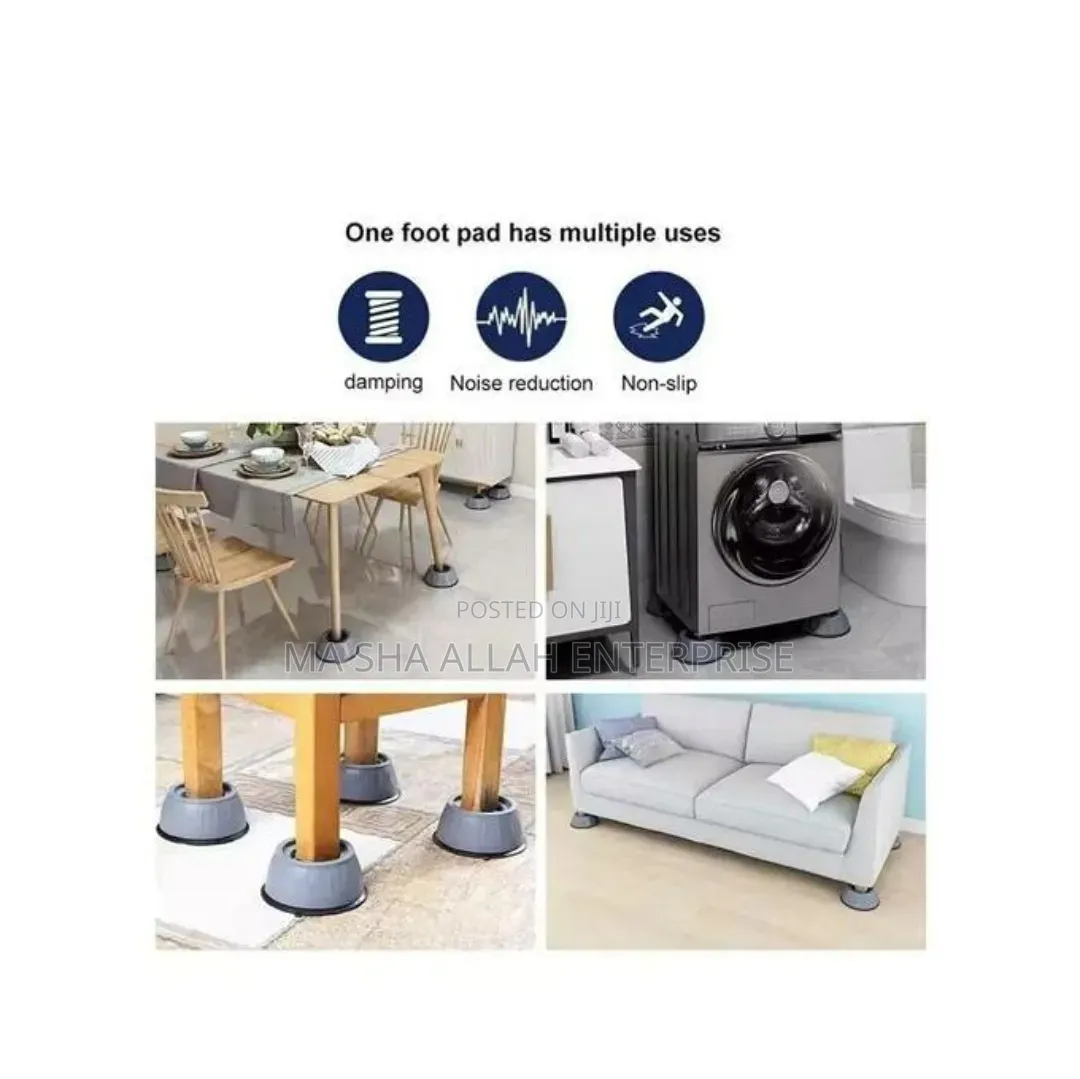 Washing Machine Anti Vibration, Fridge, Chair and Table Stand