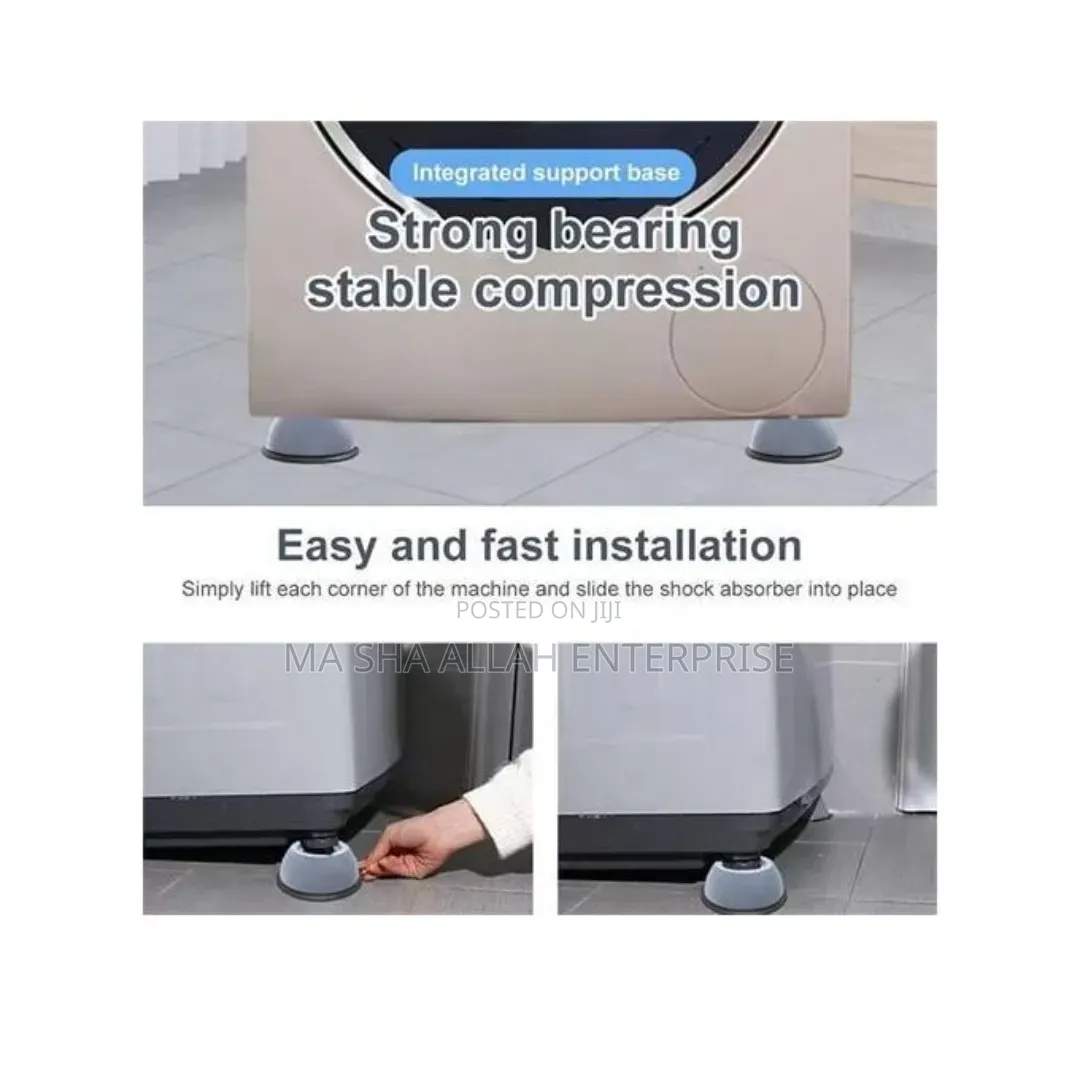 Washing Machine Anti Vibration, Fridge, Chair and Table Stand