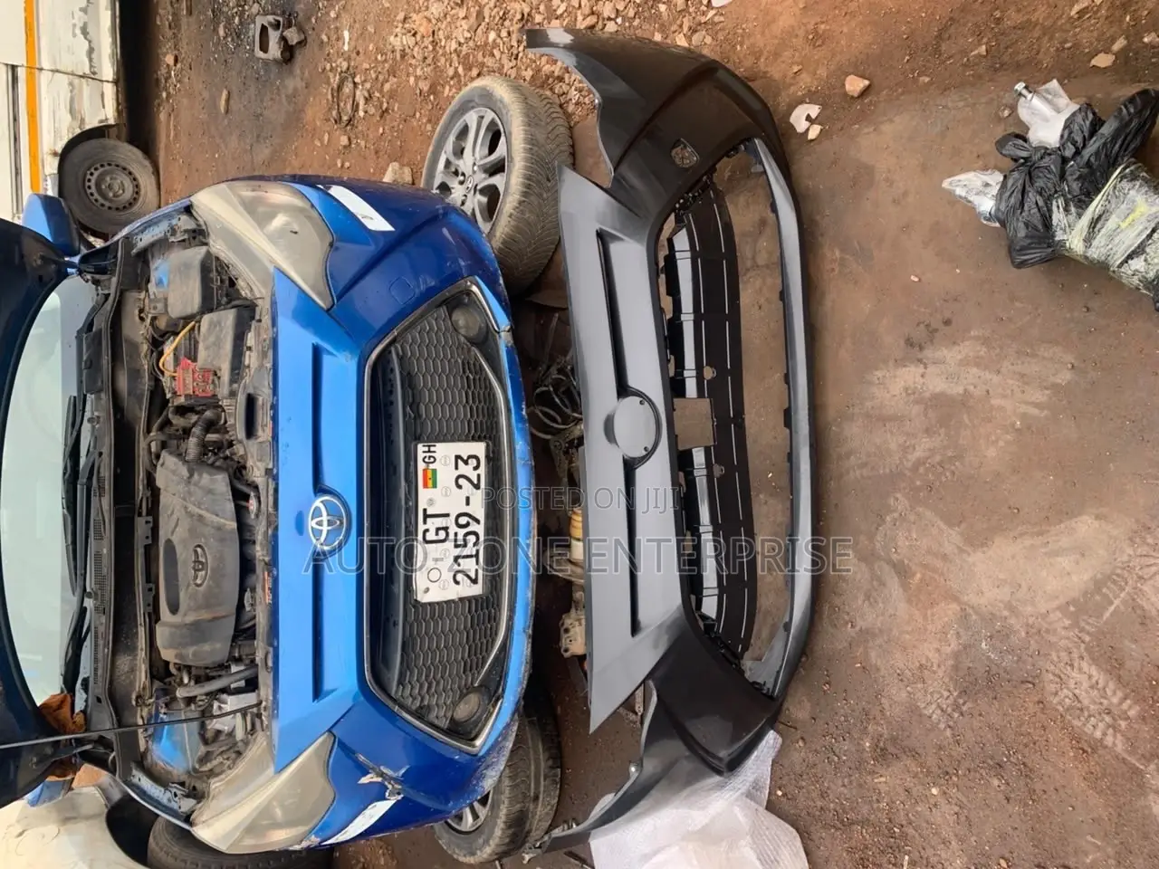 Toyota Yaris IA 2017 2018 2019 Front Bumper