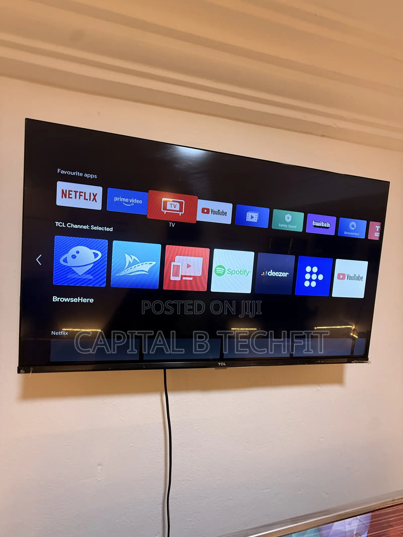 European Standard Original 32inches TCL Android Uhd HDR Smart TV
