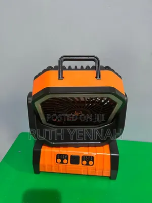 Chargeable Fan With Light and 20000 Power