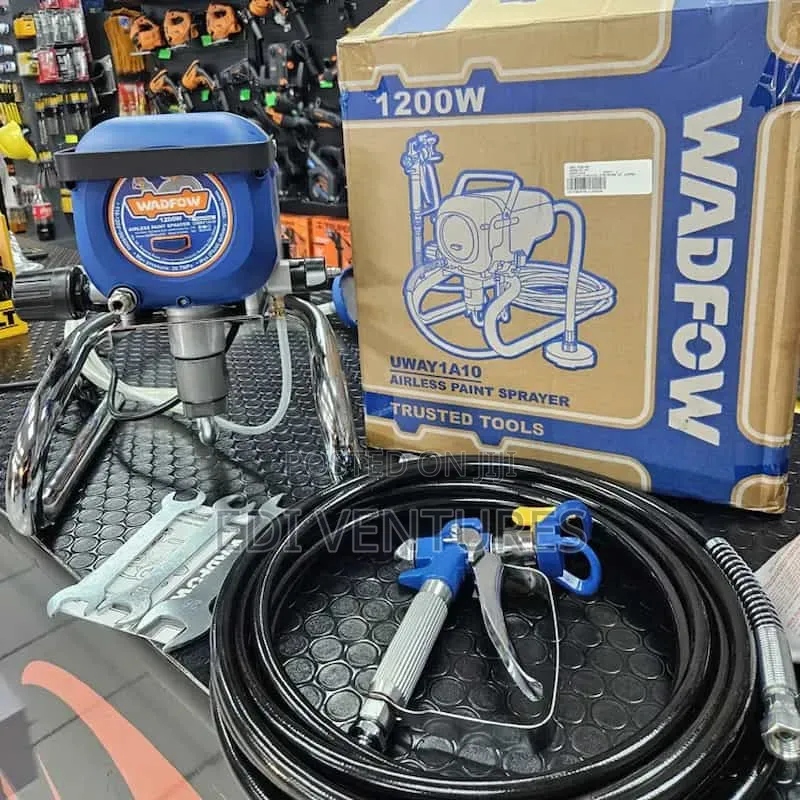 WADFOW 1200w Airless Paint Sprayer 1.6l/Min – WAY1A10