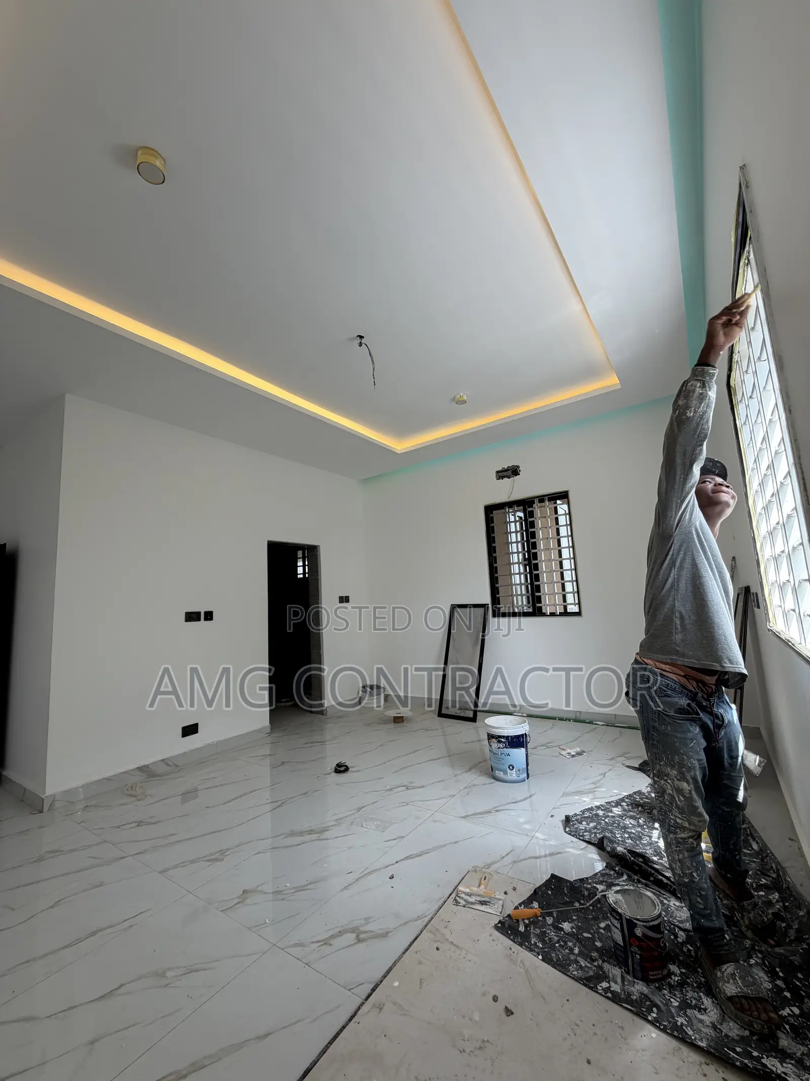 Building Finishing Company (Ceiling, Painting, Grafiato, Tiling Etc)