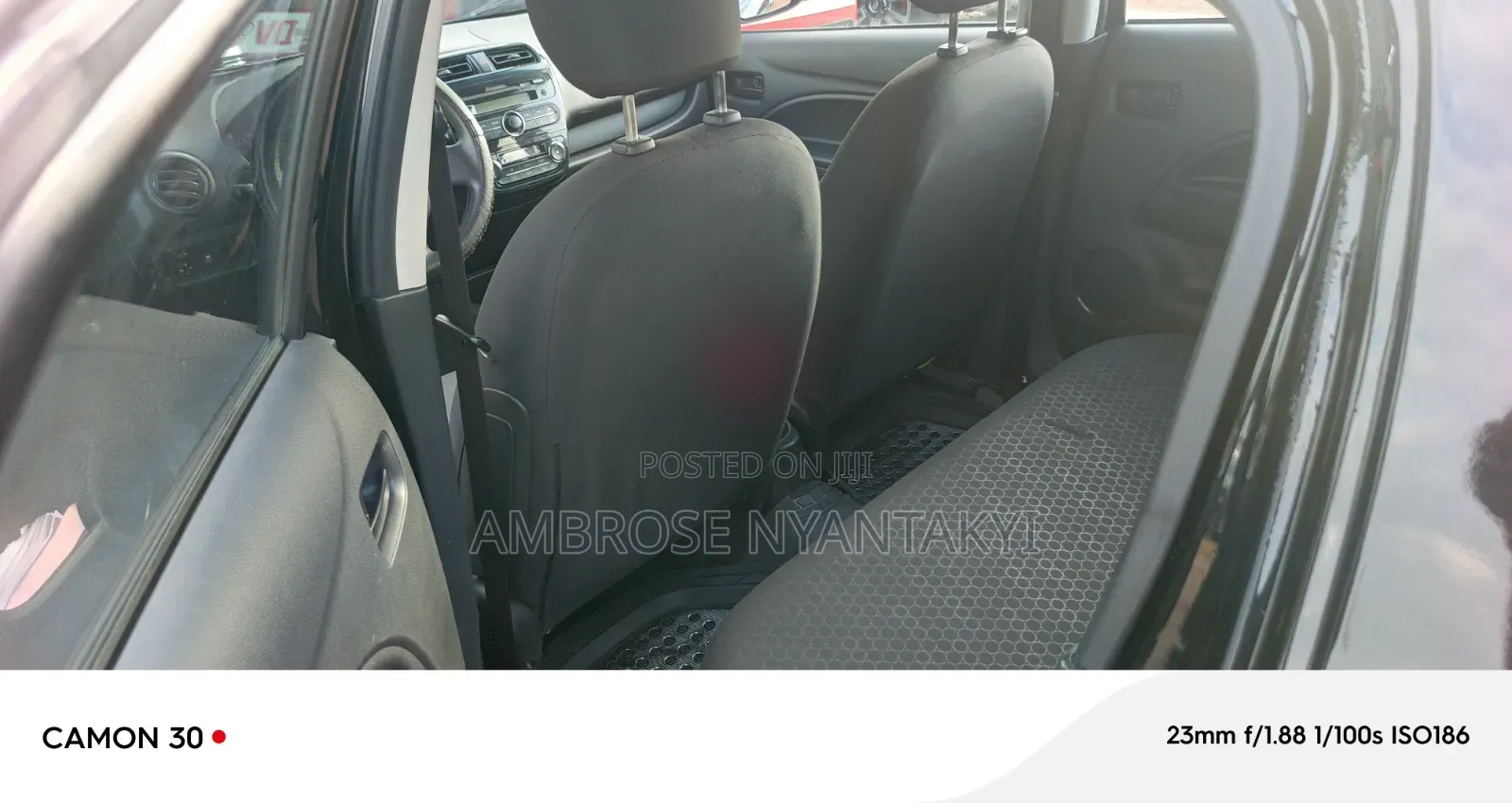 Mitsubishi Mirage DE 4dr Hatchback (1.2L 3cyl 5M) 2015 Black