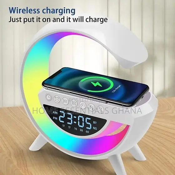 G-Lamp LED Bedside Light Phone Smart Watch Wireless Charging Station