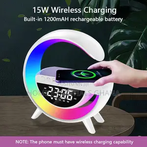 G-Lamp LED Bedside Light Phone Smart Watch Wireless Charging Station