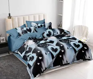 King Size Velvet Duvet Set With Pillow Covers – Luxury Soft
