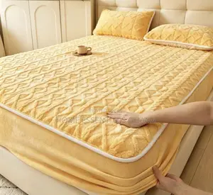 Double Luxurious Fluffy Pure Cotton Fitted Fluffy Mattress Covers