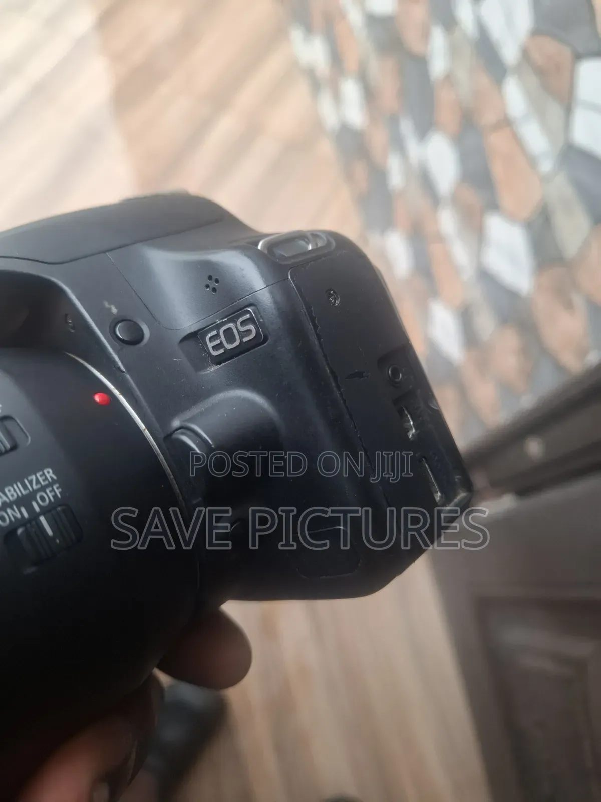 Canon 500D With Zoom Lens