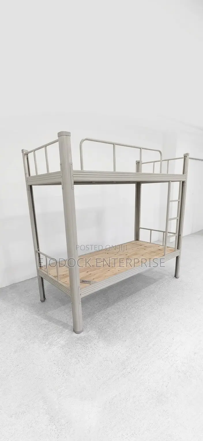 Heavy-Duty Metal Bunk Bed Frame