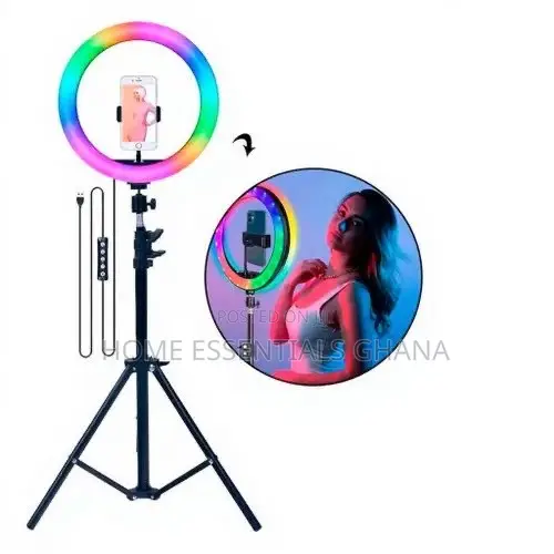 Premium Ring Light With Tripod Phone Holder