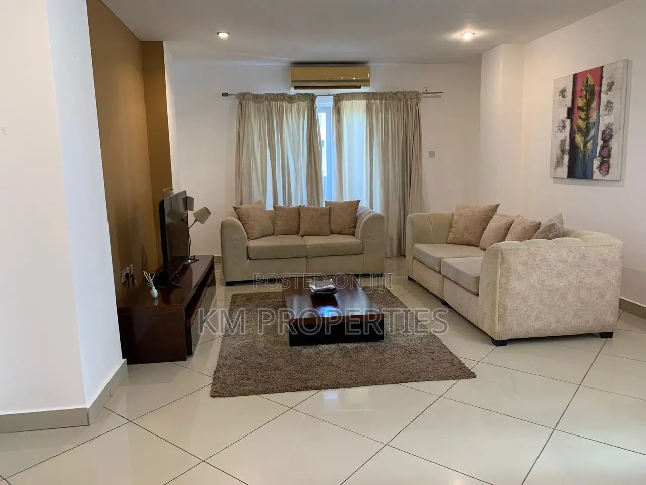 Furnished 3bdrm Condo in East Legon for rent