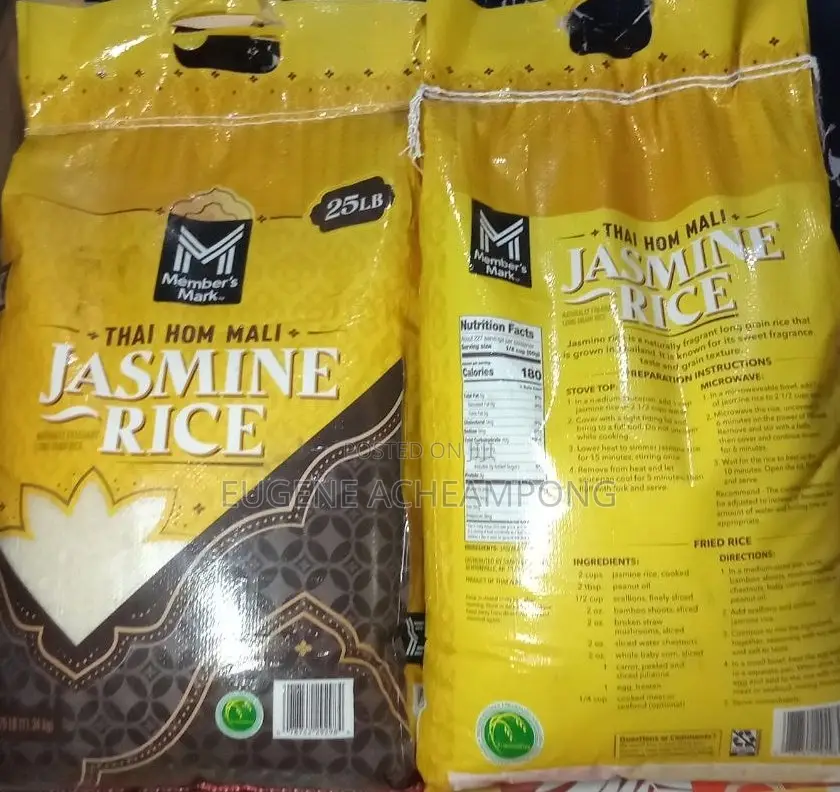 Member's Mark Thai Hom Mali Jasmine Rice 25lb(11.34kg)