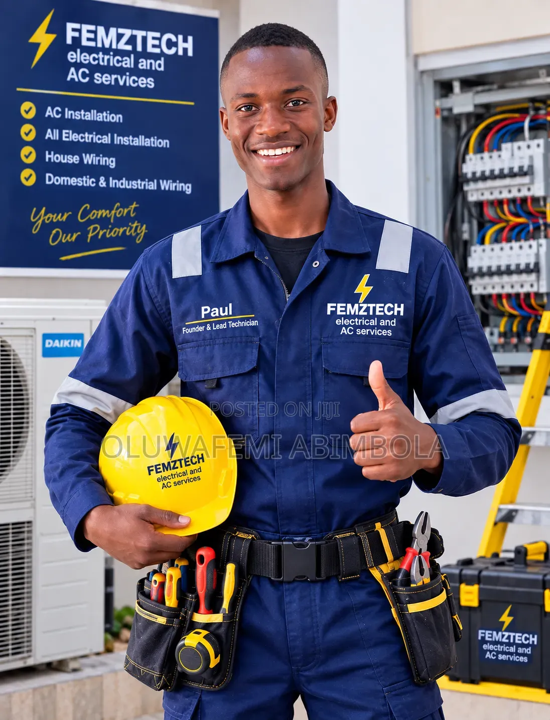 FEMZTECH Electrical AC Services – Wiring AC Installation