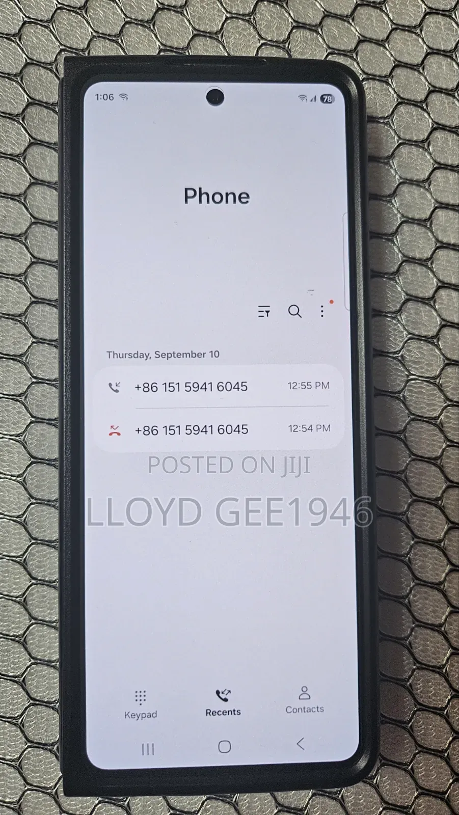 Samsung Galaxy Z Fold4 256 GB Black