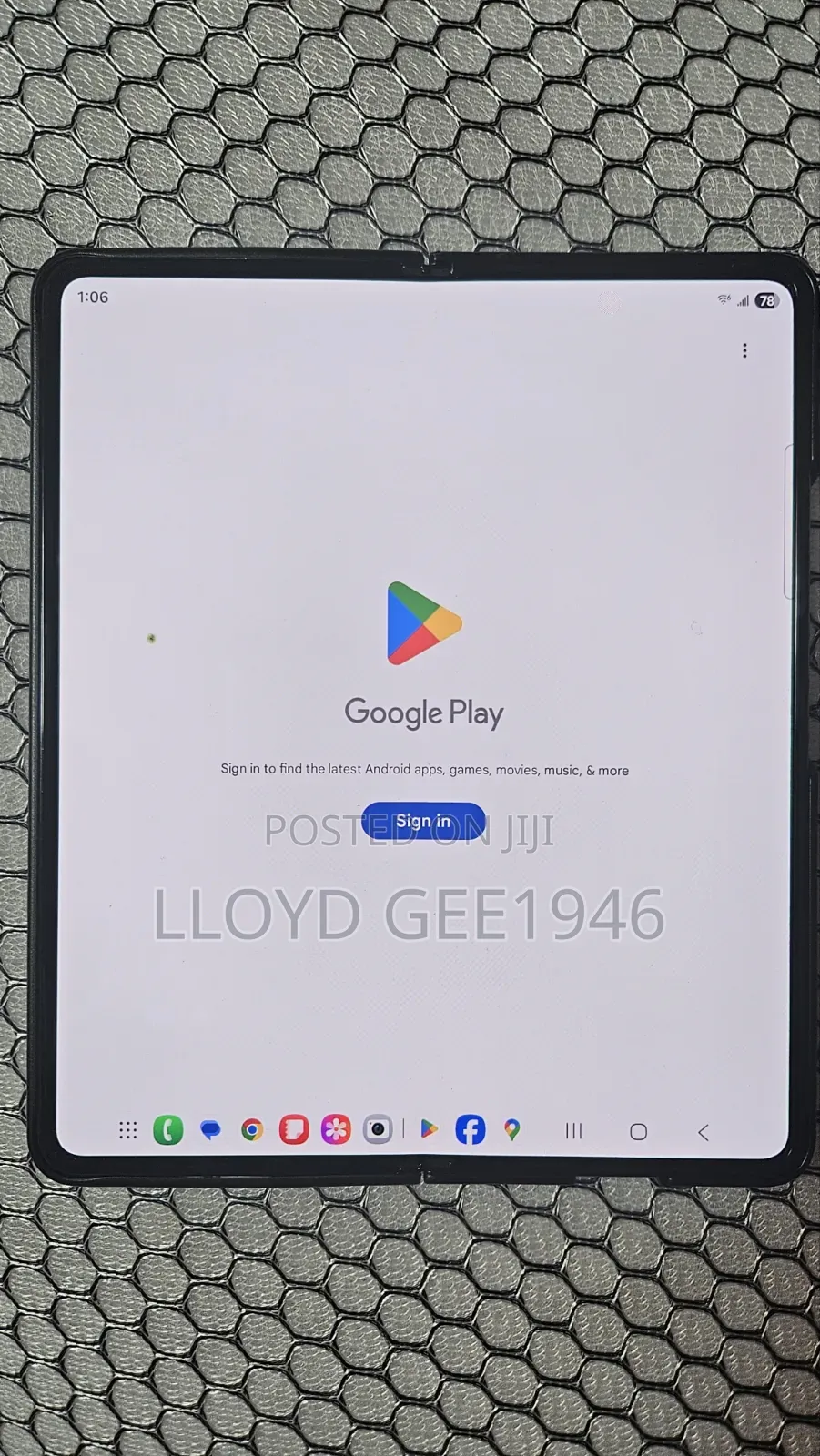 Samsung Galaxy Z Fold4 256 GB Black