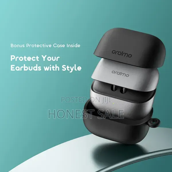 Oraimo Spacebuds Air+ Metallic Texture Ipx4 True Wireless Earbuds