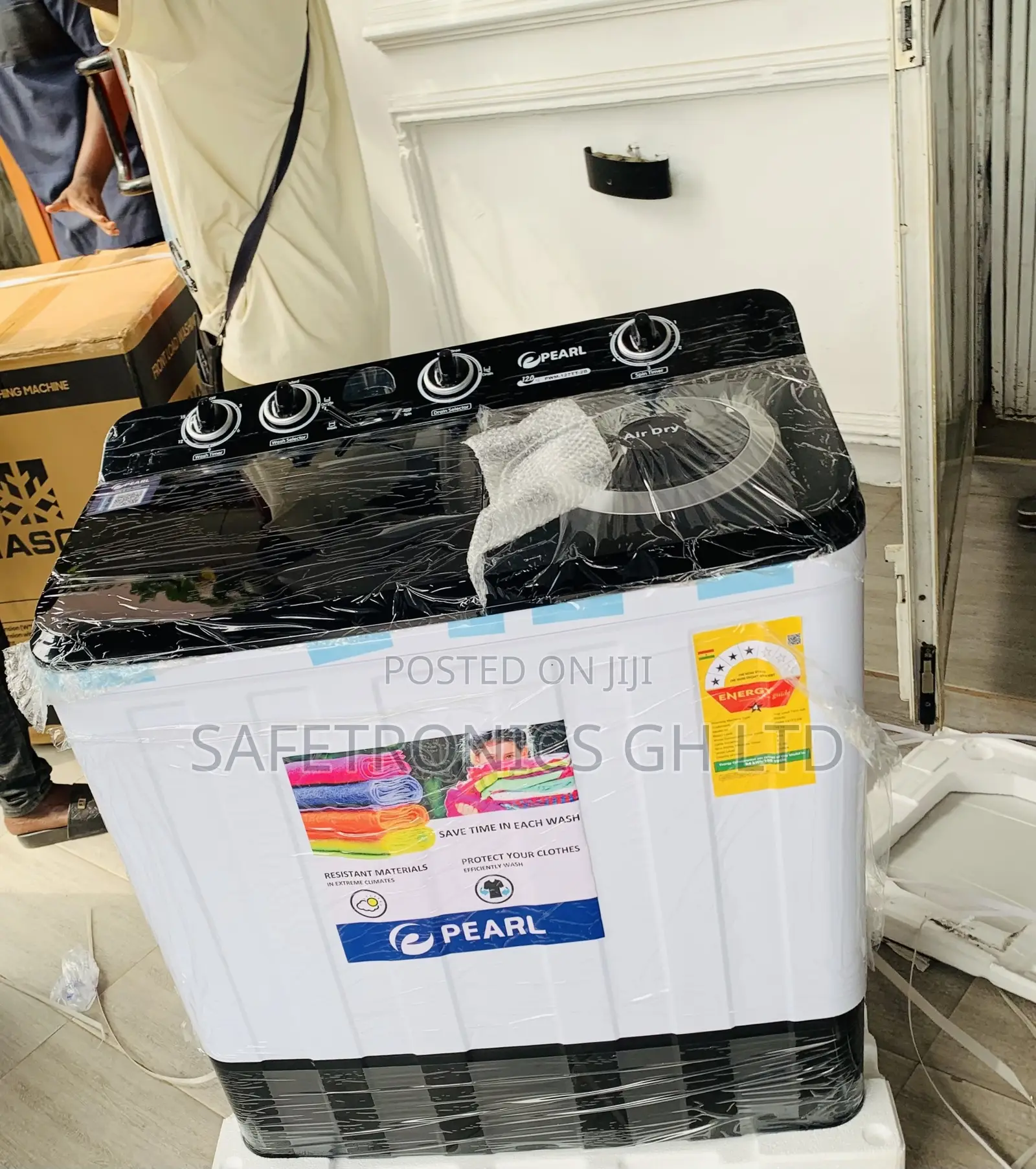 Upgrade Your Laundry Experience With 7kg Pearl Twintub WashingMachine