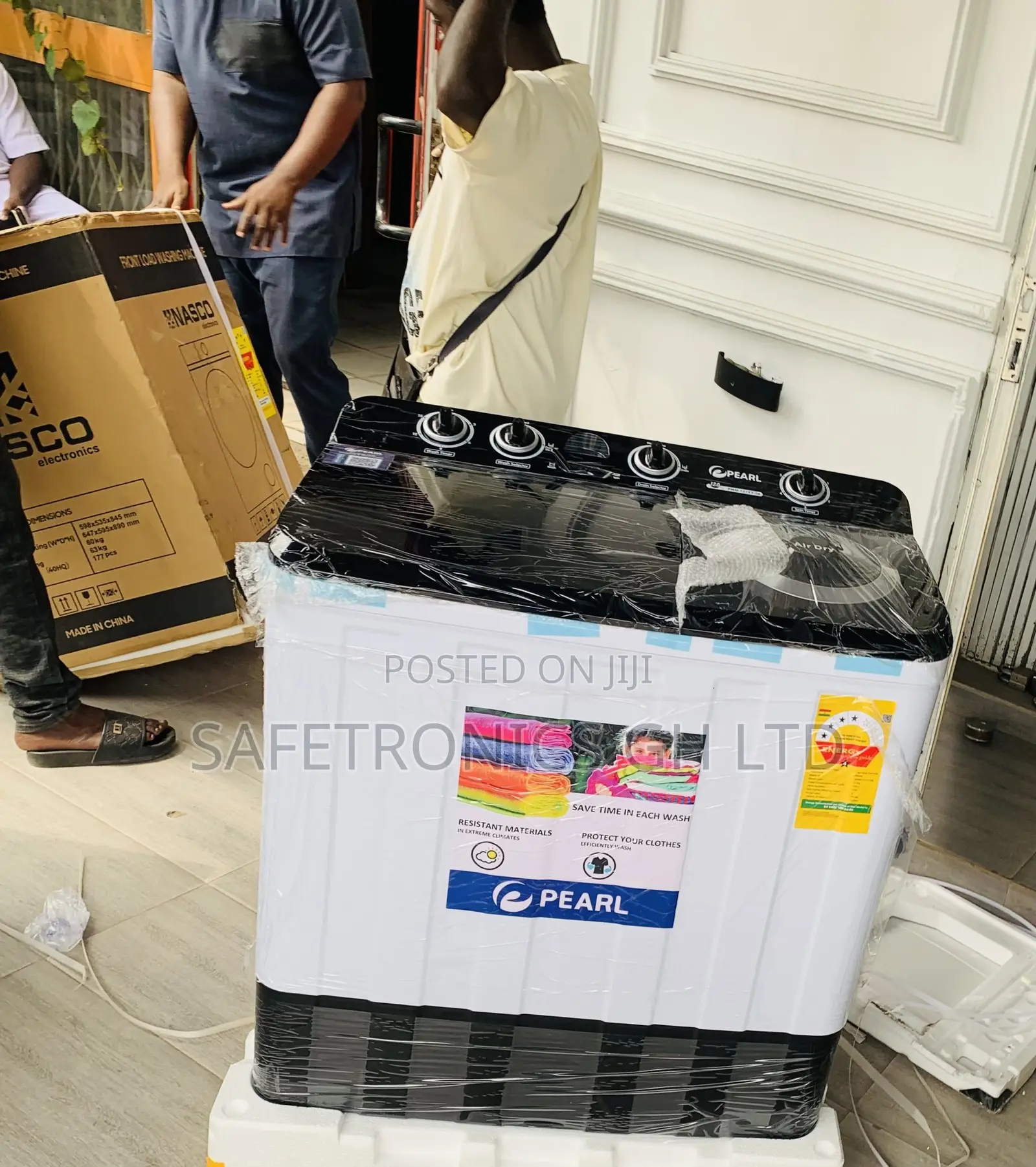 Upgrade Your Laundry Experience With 7kg Pearl Twintub WashingMachine