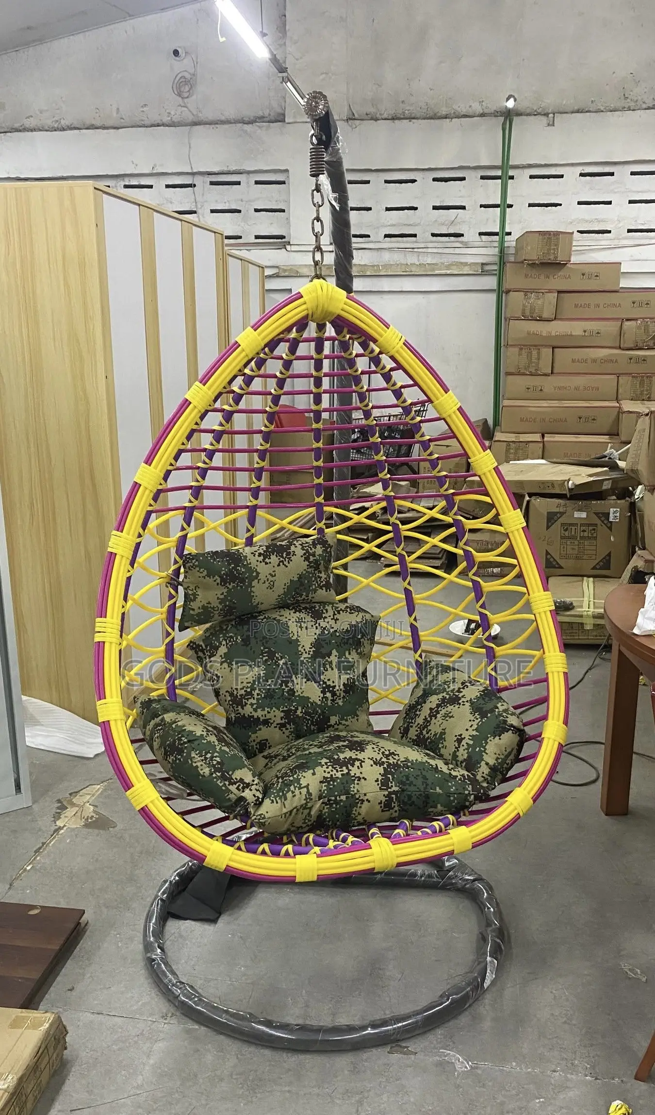Large Size Patio Swing Chair