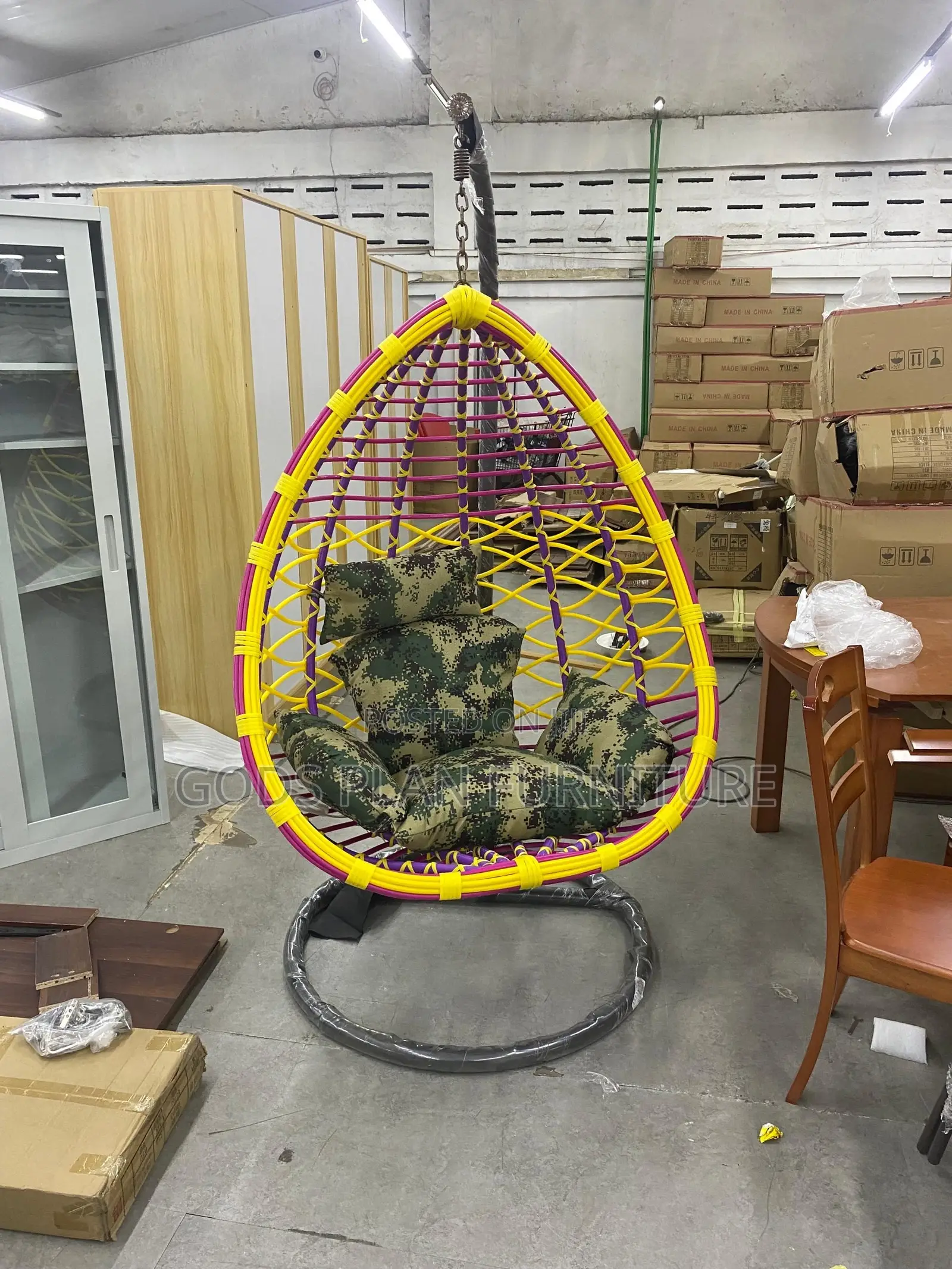 Large Size Patio Swing Chair
