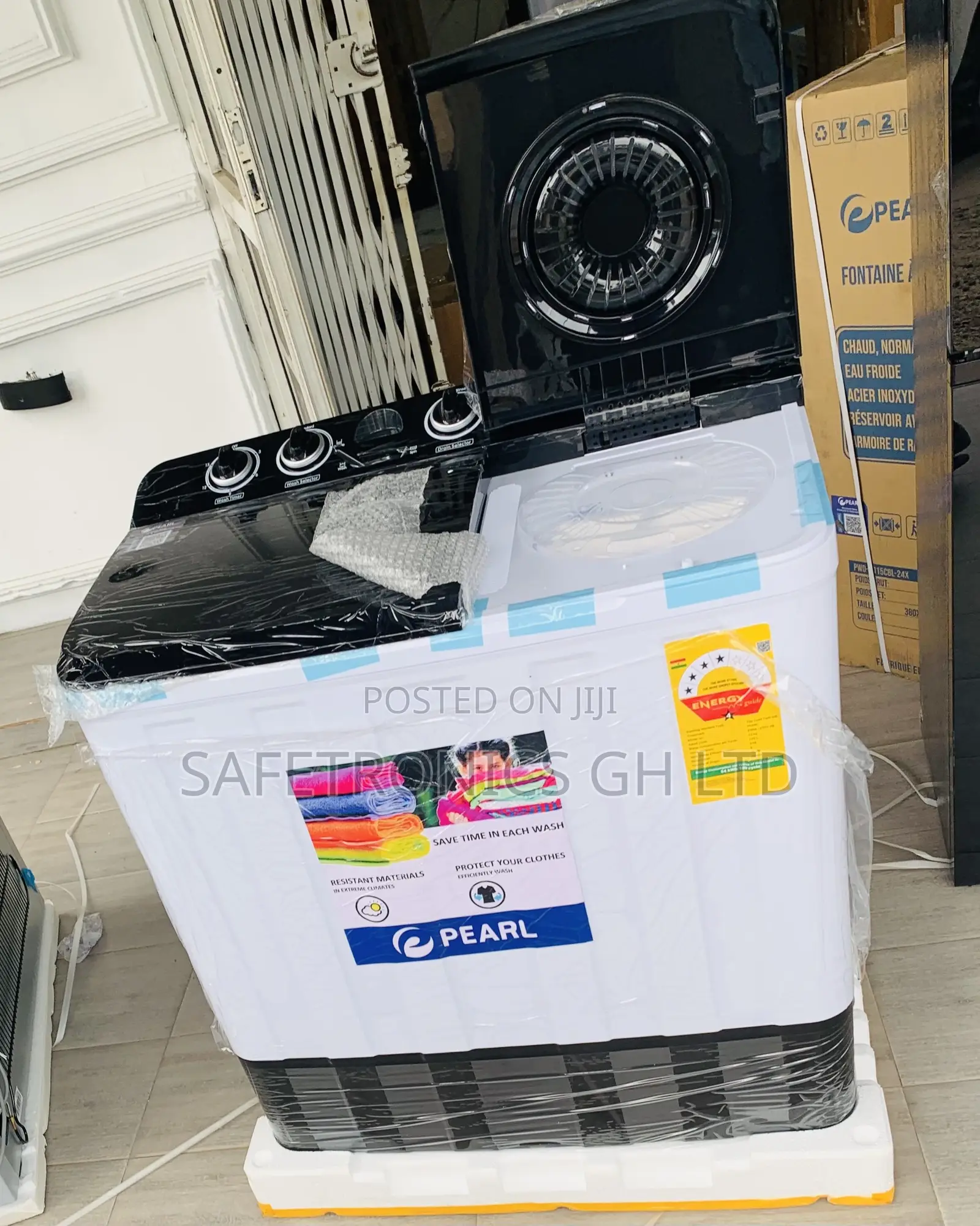 Zero Stress on TopLoad 07Kg Pearl Semiautomatic Twintub Washer