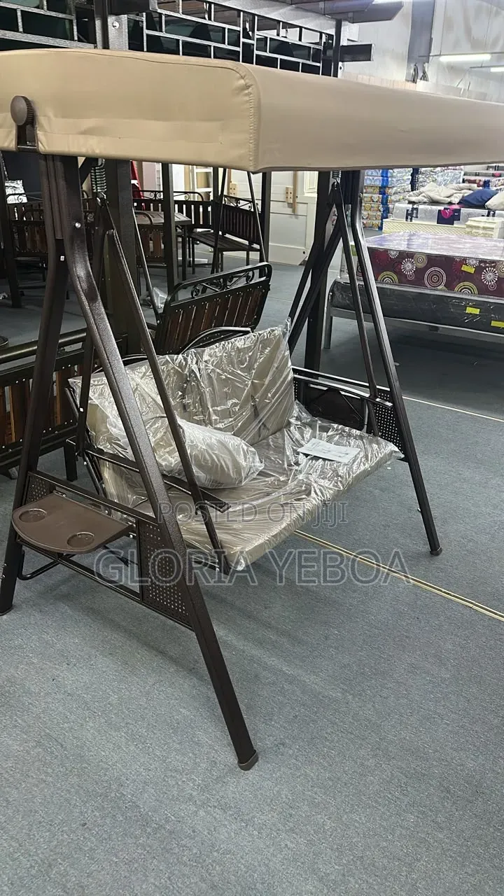 3-Seater Outdoor Canopy Swing Chair
