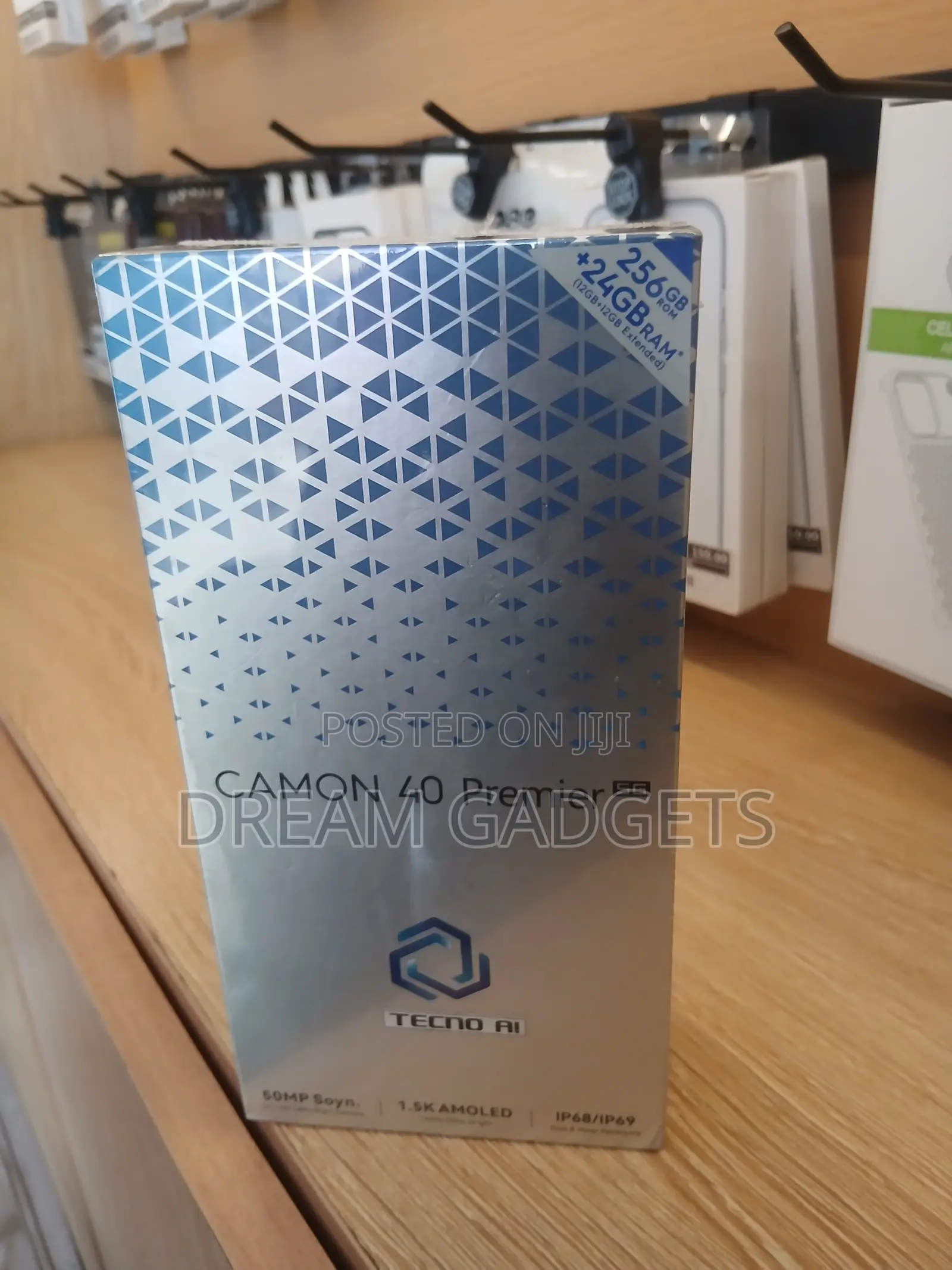 New Tecno Camon 40 Premier 5G 256 GB Black