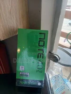 New Infinix Note 40 Pro 256 GB Black