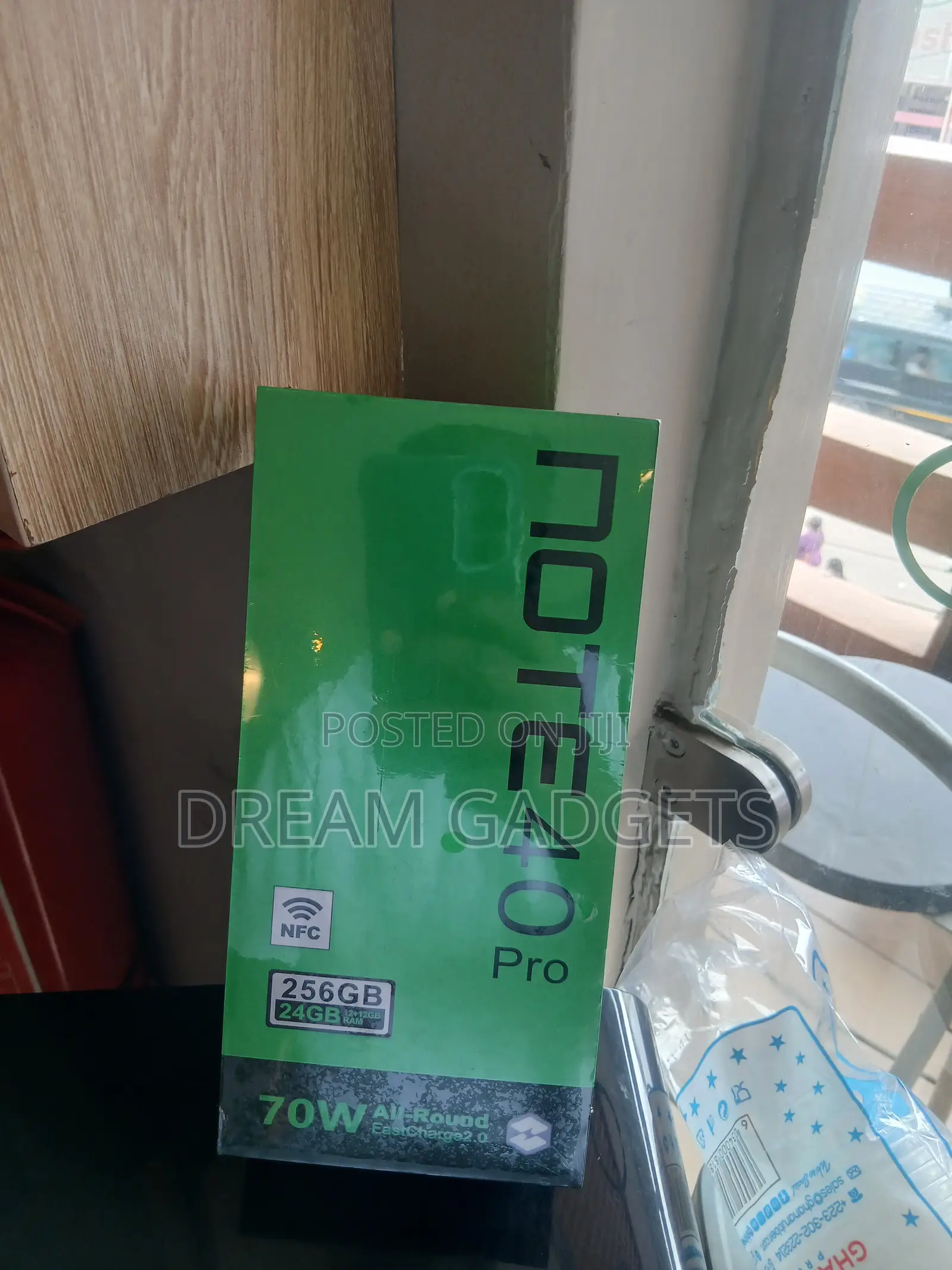 New Infinix Note 40 Pro 256 GB Black