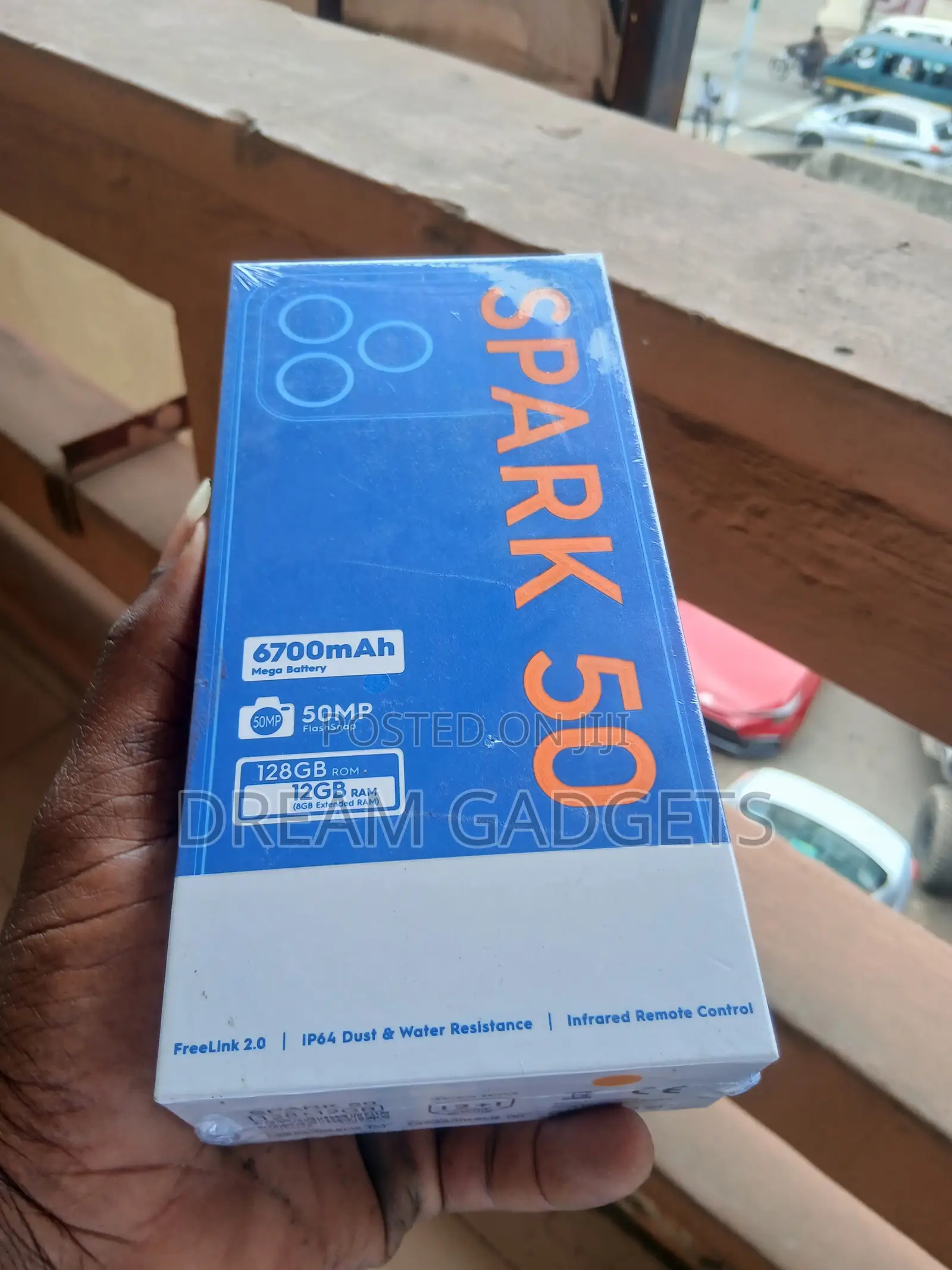 New Tecno Spark 50 128 GB Black