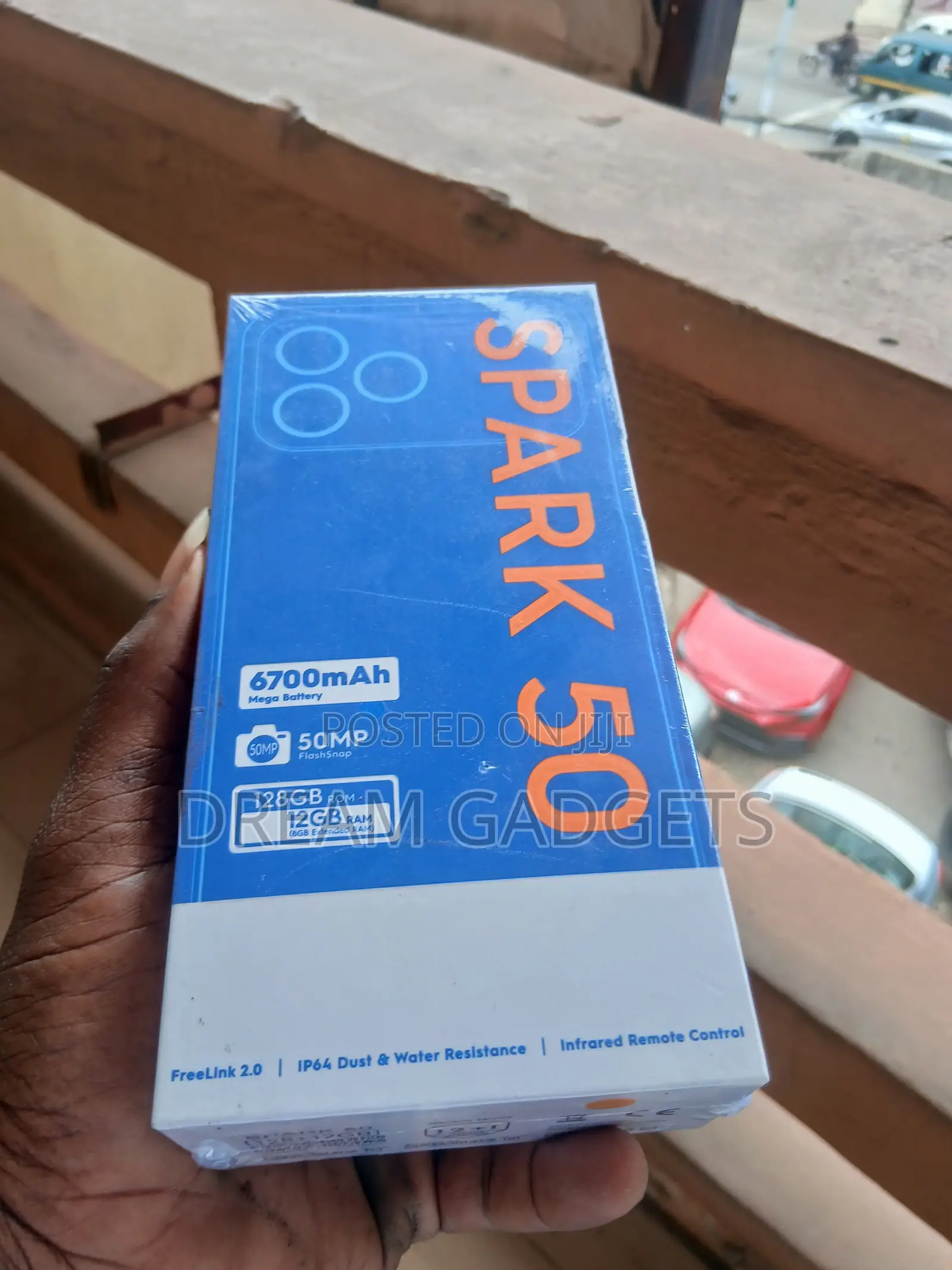 New Tecno Spark 50 128 GB Black