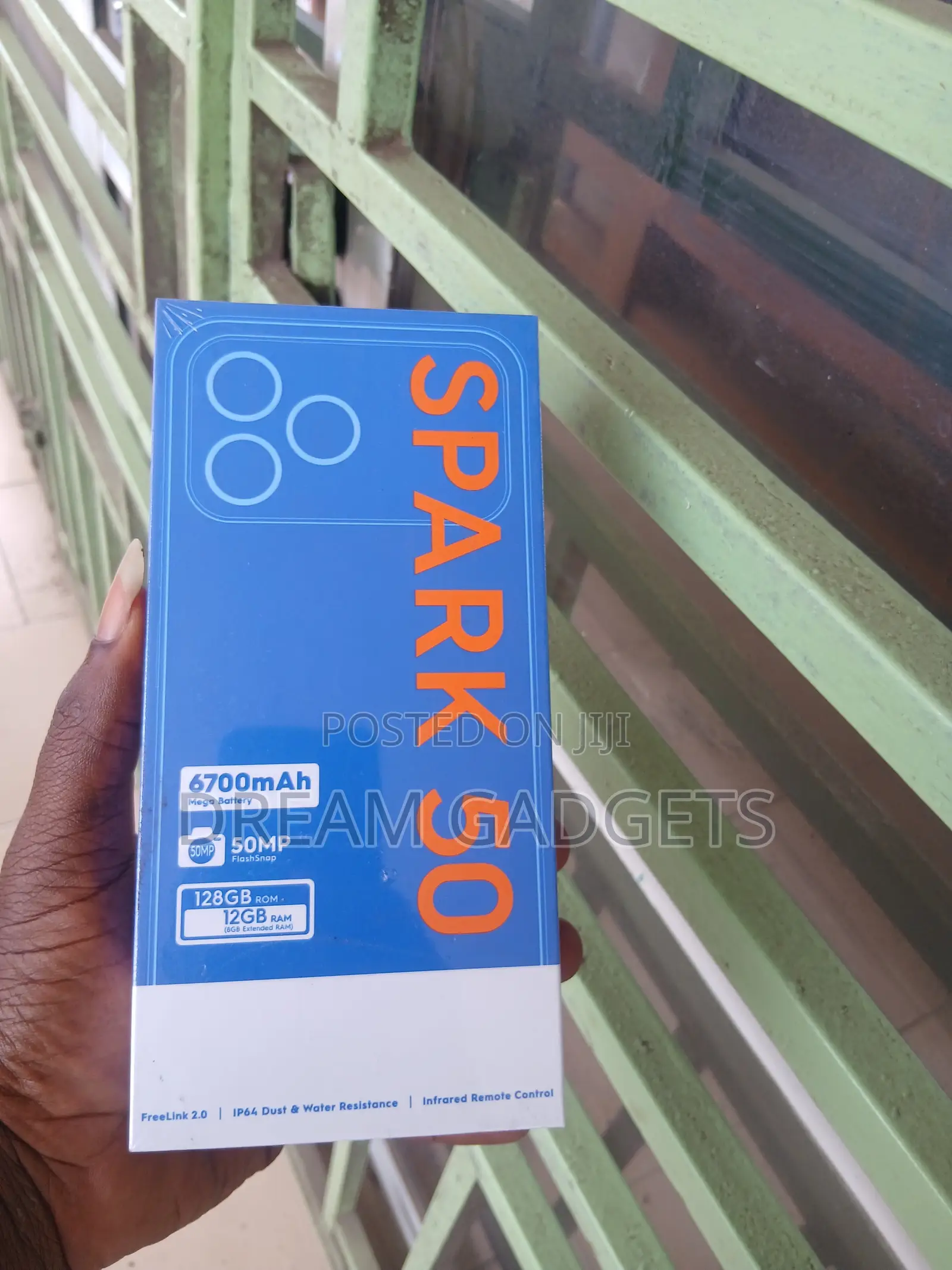 New Tecno Spark 50 128 GB Black