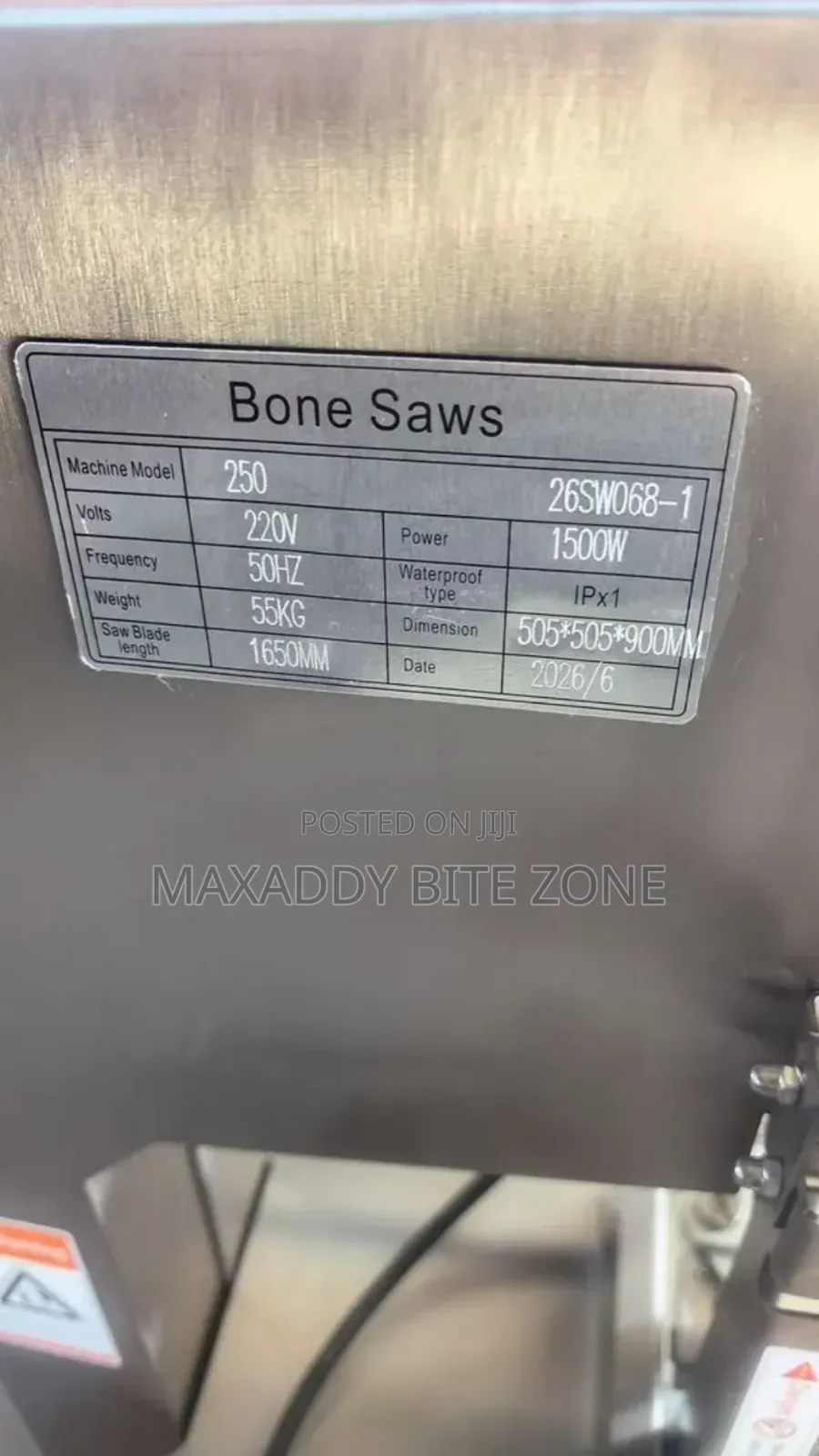 Commercial Stainless Steel Frozen Meat Cutter Machine