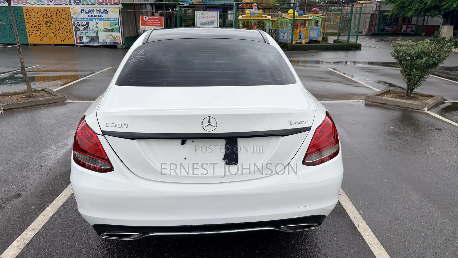 Mercedes-Benz C300 Sport 4Matic Sedan AWD (2.0L 4cyl 7A) 2017 White
