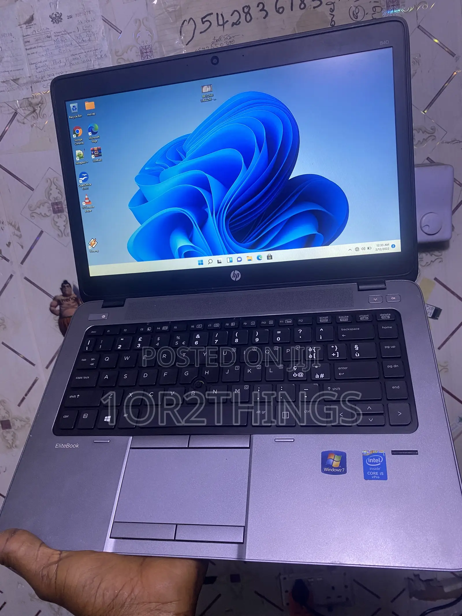 Laptop HP EliteBook 840 G2 8GB Intel Core i5 HDD 500GB