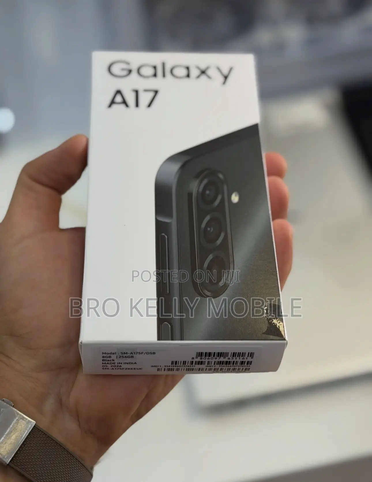 New Samsung Galaxy A17 5G 256 GB Black