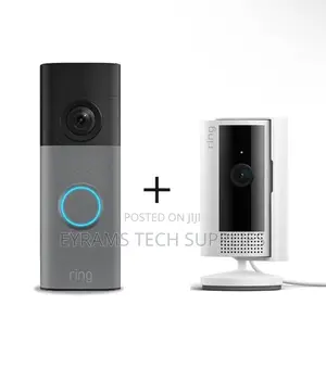 Ring Battery Video Doorbell Camera + Indoor Camera HD