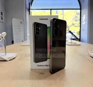 New Samsung Galaxy A56 256 GB Black