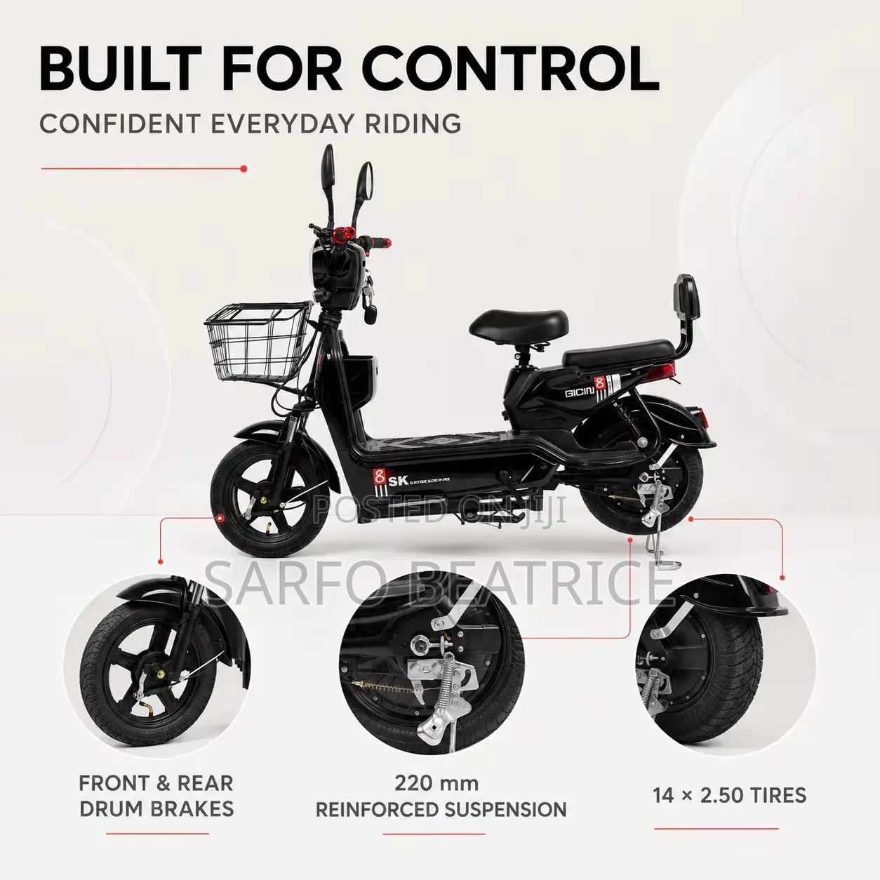 New Motorcycle 2025 Black