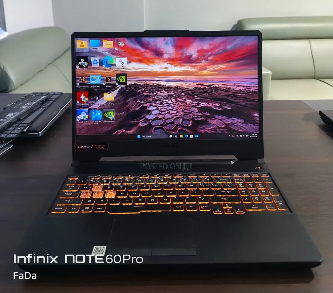 Laptop Asus TUF Gaming A15 8GB AMD Ryzen 7 SSD 256GB
