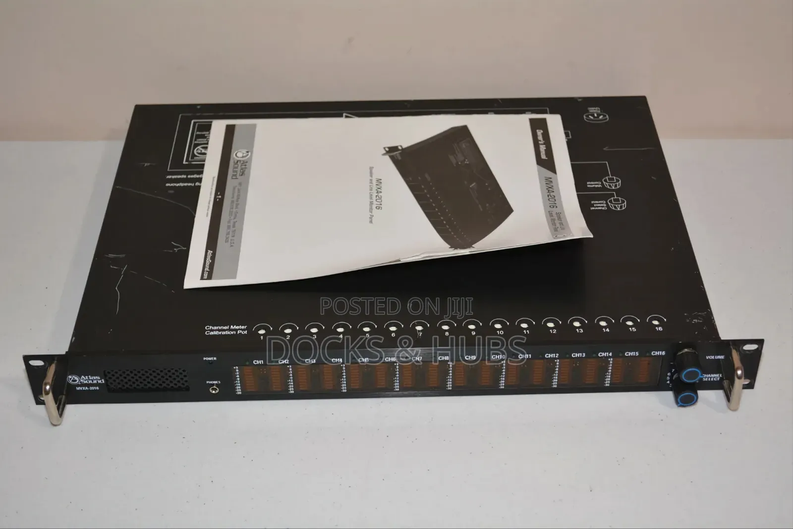 Atlas Sound MVXA-2016 16-Channel Active Audio Monitor Panel