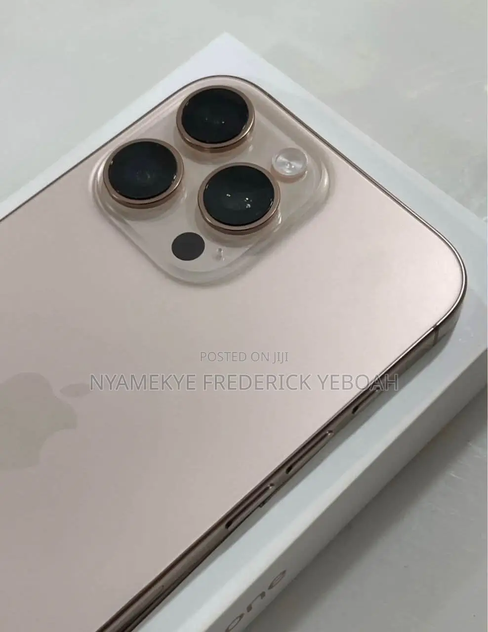 New Apple iPhone 16 Pro Max 256 GB Gold