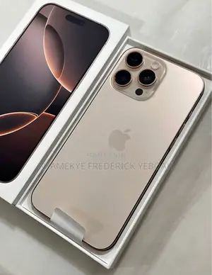 New Apple iPhone 16 Pro Max 256 GB Gold