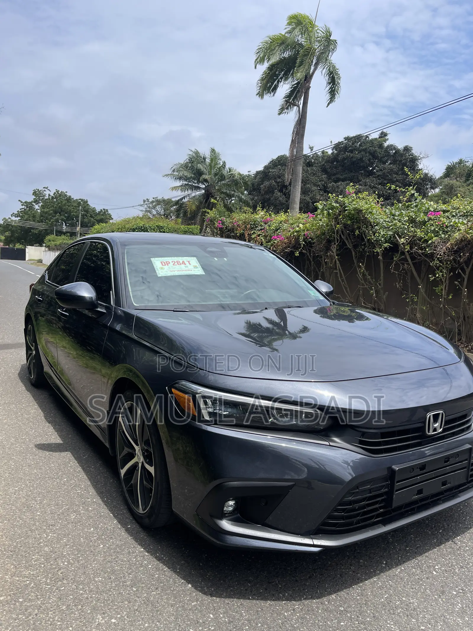 Honda Civic Touring CVT 2024 Gray