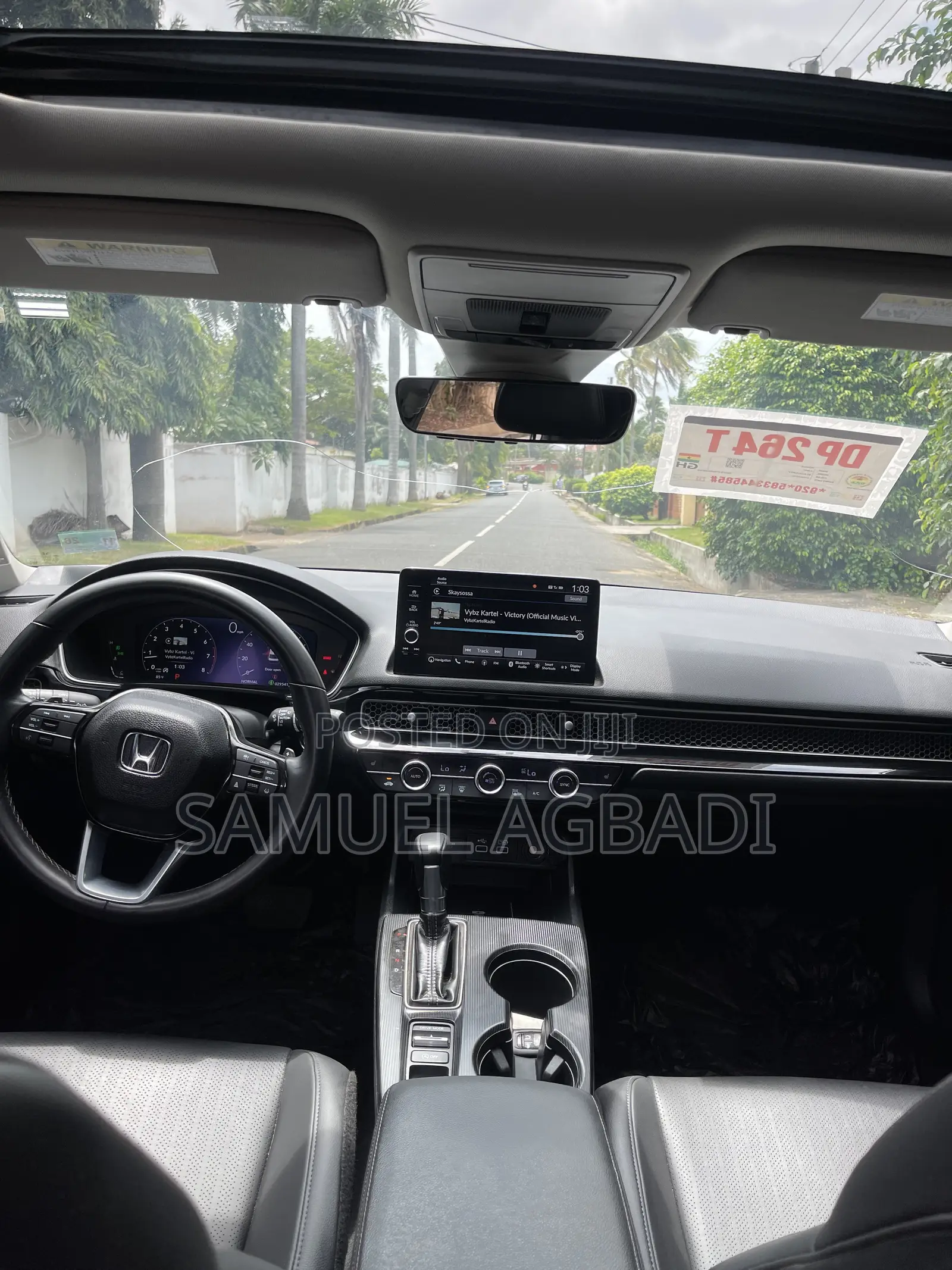 Honda Civic Touring CVT 2024 Gray