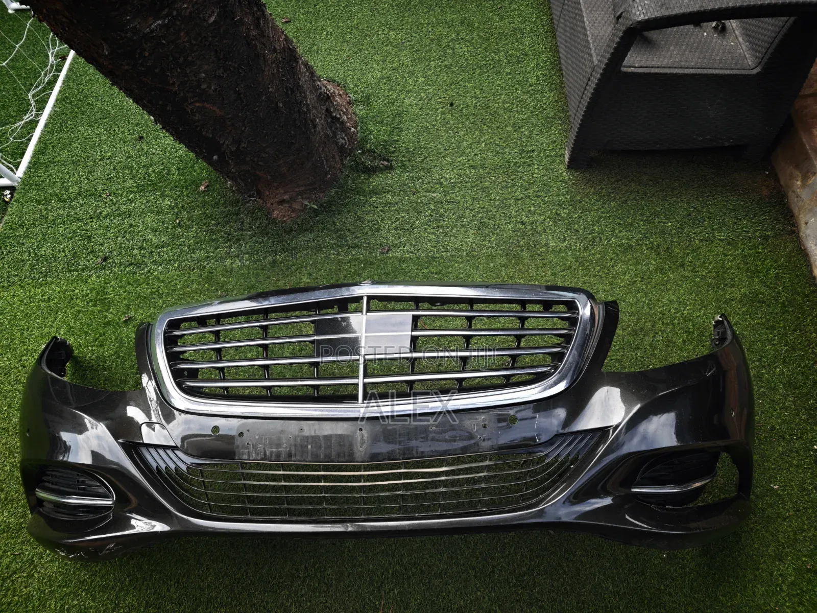 S Class W222 Bumper and Grill