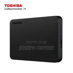 Toshiba 500GB External Hard Disk Drive 3.0 - Black