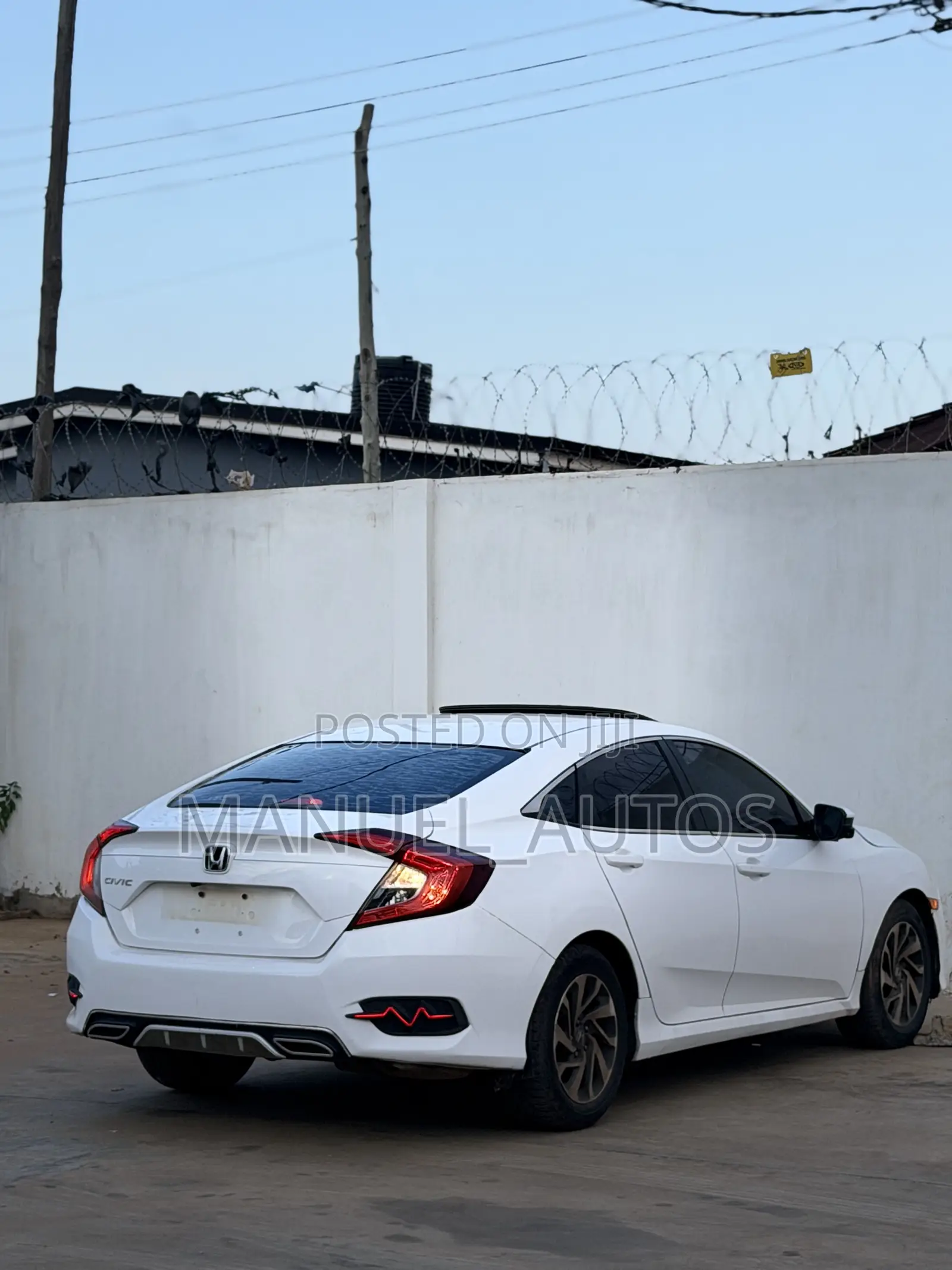 Honda Civic 2016 White